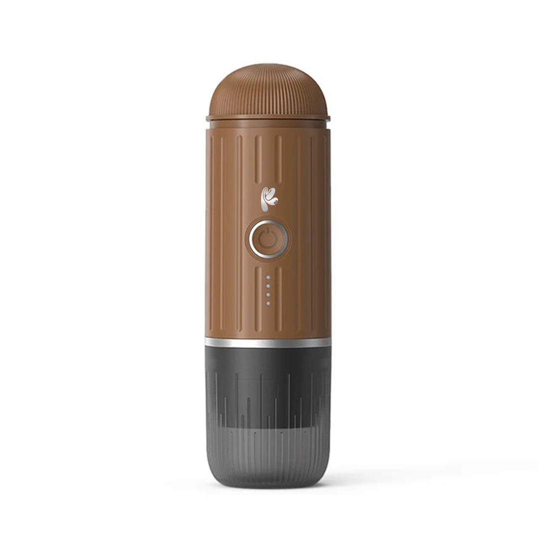 Instant Portable Coffee Maker - Brown