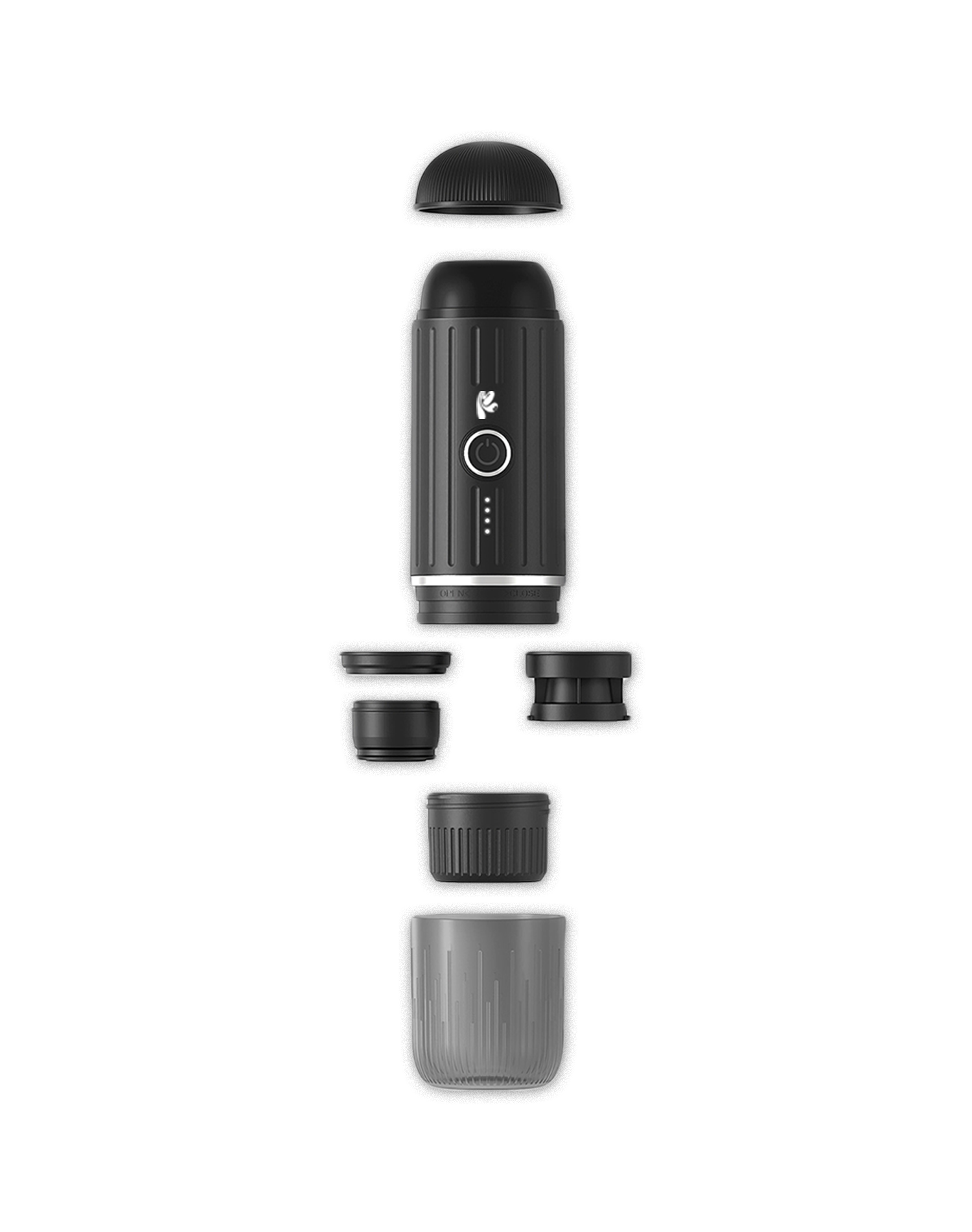 Instant Portable Coffee Maker - Dark Green